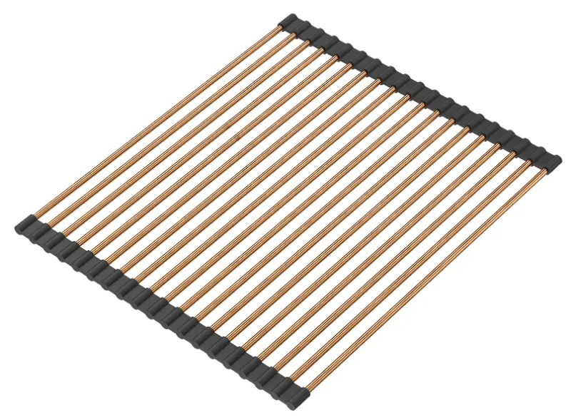 Quadri kobber rullemåtte over og til i vasken 43 x 32 cm 1208957224