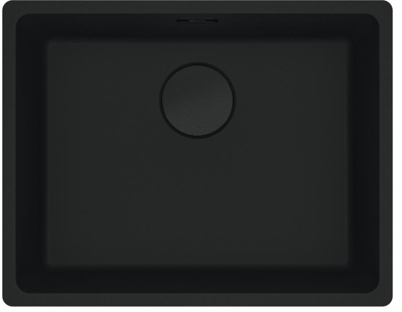 Franke Maris MRG 210 Fragranite Black Edition Matte Black Flat Inset Sink