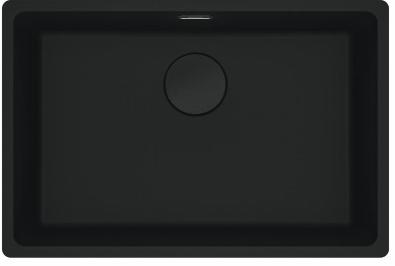Franke Maris MRG 210 / 110-62 Fragranite sort udgave mat sort indbygget vask