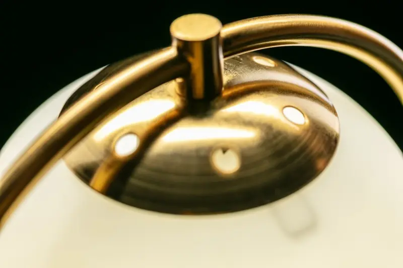 Decor Ciklop messing gulvlampe med dråbeudseende 9737