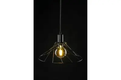 Decor Tilia sort moderne dekorativ trådhængelampe 7849