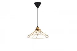 Decor Tilia moderne gyldne dekorative trådhængelampe 7863