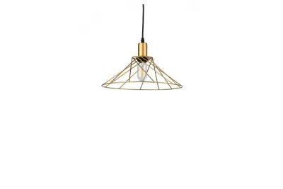 Decor Tilia moderne gyldne dekorative trådhængelampe 7863