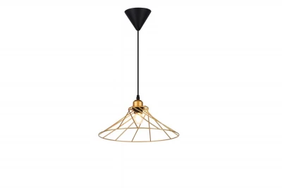 Decor Tilia moderne gyldne dekorative trådhængelampe 7863