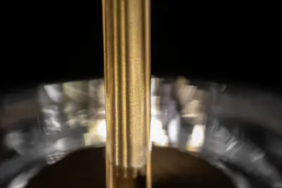 Dekor Lime 332 mm høj moderne ravfarvet hængelampe 7887