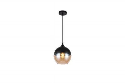 Decor Lender moderne hængelampe af metal og glas bredde 200 mm 8389