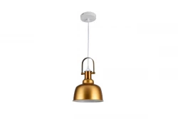 Decor Zenit metal kuppelformet guld pendellampe med metallic finish 4925