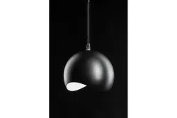 Decor Mavia kugleformet sort pendellampe 0931