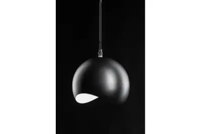 Decor Mavia kugleformet sort pendellampe 0931