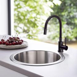 Franke Rondo ROX 210.38 rund rustfri stålvask 43,9 cm planlimning 127.0688.778