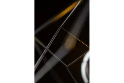 Dekor Rosa sort geometrisk hængelampe bestående af 2 sorte kuber 3437