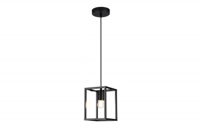 Decor Diu sort geometrisk hængelampe med 1 lyskilde bredde 15 cm 3598