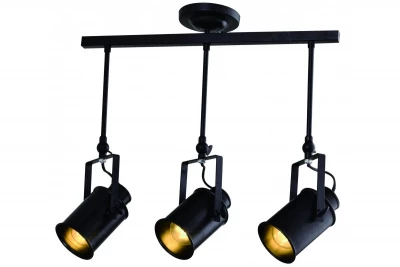 Decor Demir sort pendel med 3 lyskilder 4014