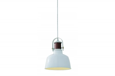 Decor Noor elegant hvid pendellampe med kobberelement 6934