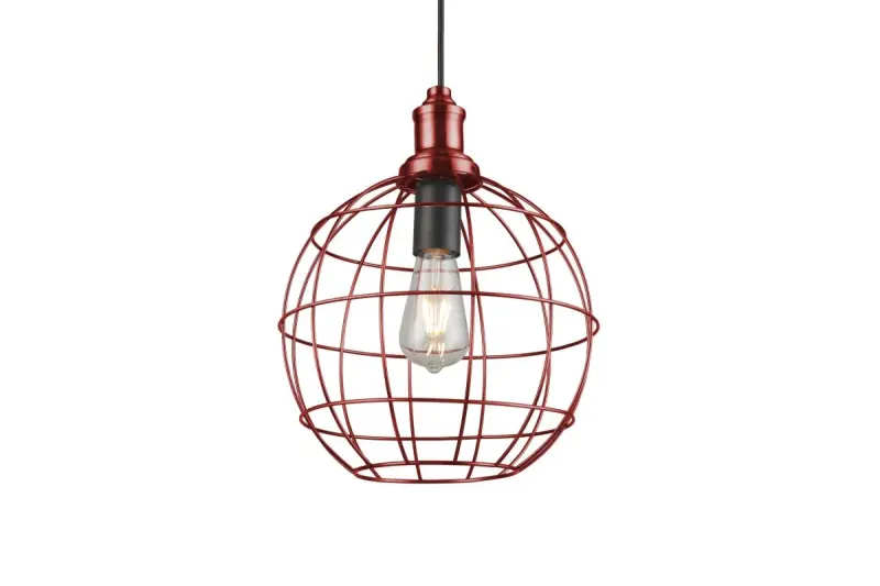 Dekor Viela gammel gylden trådformet metalloftlampe kugleformet diameter 29 cm 7016