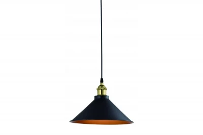 Decor Mani sort-guld metal hængelampe diameter 30 cm 4076