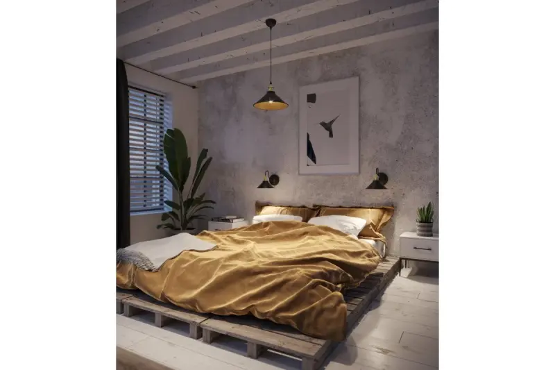 Decor Mani sort gylden metal væglampe diameter 22 cm 4052