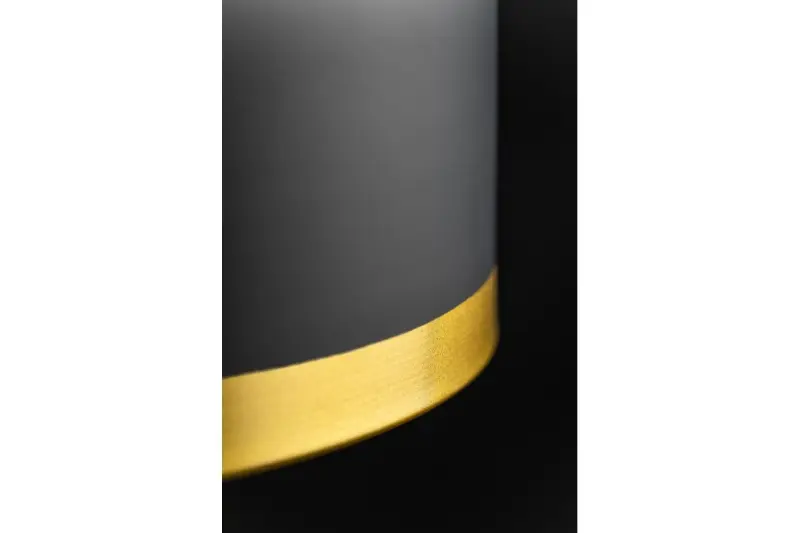 Decor Goldi sort guld moderne hængelampe diameter 30 cm 4090