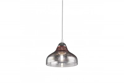 Decor Marite klassisk hængelampe sort tonet glas diameter 26 cm 7061