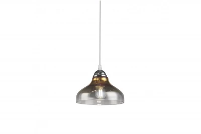 Dekor Marite klassisk hængelampe sort guldtonet glas diameter 26 cm 7085