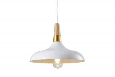 Decor Skandi moderne hvid pendellampe 35 cm diameter 7504