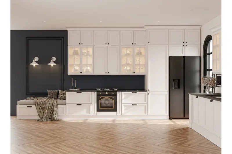 Decor Loret justerbar hvid væglampe 20 cm diameter 7871