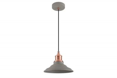 Decor Loret tidløs grå hængelampe 20,5 cm i diameter 8854