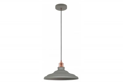 Decor Loret tidløs grå hængelampe 34,8 cm diameter 9790