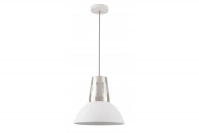 Decor Artemia hvid hængelampe med industriel finish 34,5 cm diameter 2508