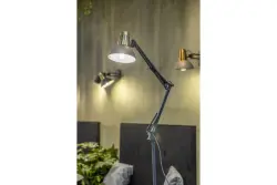Decor Artemia sort gulvlampe lang metalarme diameter 16,5 cm 2355