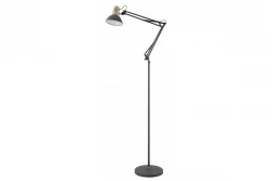 Decor Artemia sort gulvlampe lang metalarme diameter 16,5 cm 2355