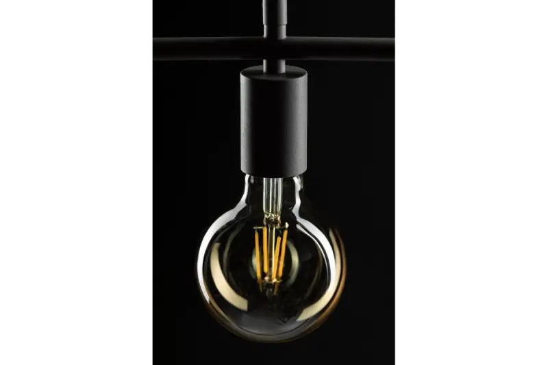 Decor Lija grå én-punkts firkantet hængelampe 2836