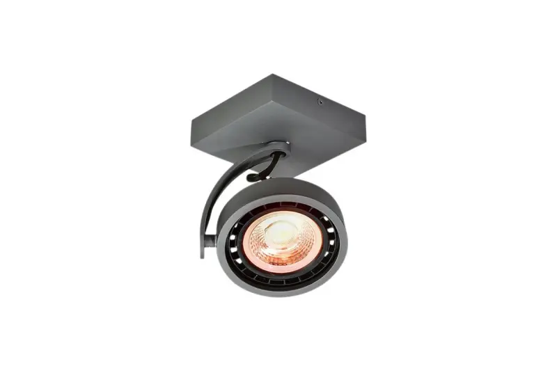 Decor Wally loftlampe eller væglampe antracit med bevægelig hoved 1 lyskilde 4281