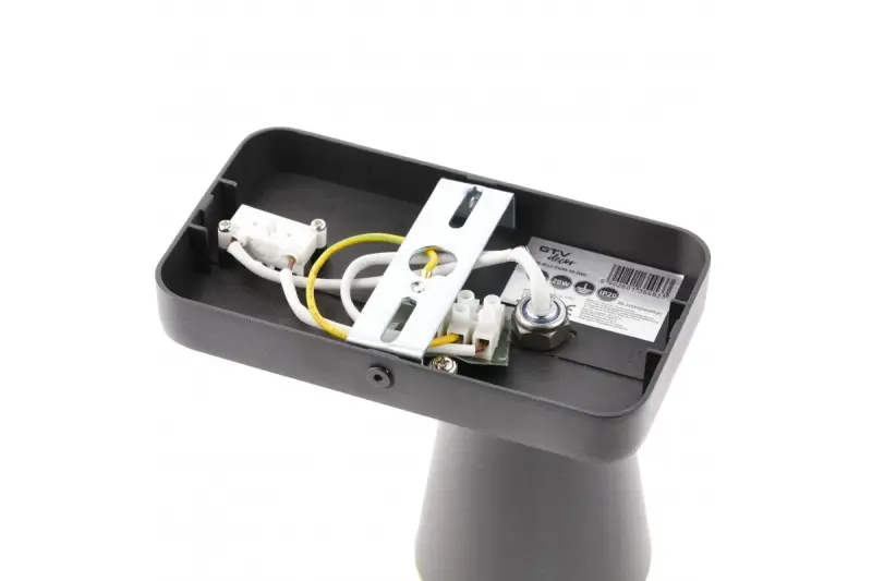 Decor Elli moderne sort væglampe med afbryder og 1 lyskilde 4533