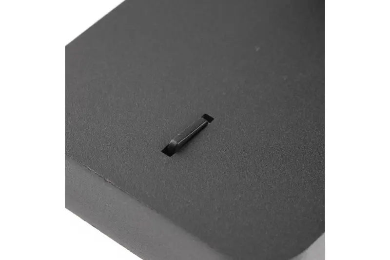 Decor Elli moderne sort væglampe med afbryder og 1 lyskilde 4533