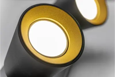 Decor Elli moderne sort loftlampe med 3 lyskilder 4588
