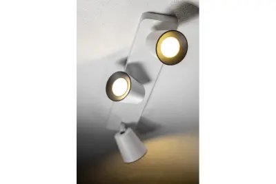 Decor Elli moderne hvid loftlampe med 3 lyskilder 4502