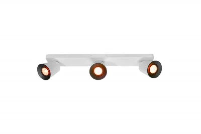 Decor Elli moderne hvid loftlampe med 3 lyskilder 4502