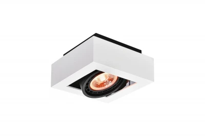 Decor Loid funktionel hvid 1-punkts loftlampe med 1 lyskilde 4632