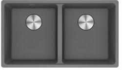Franke Maris MRG 120-35-35 Fragranite Stone grey dobbelt underskabsvask
