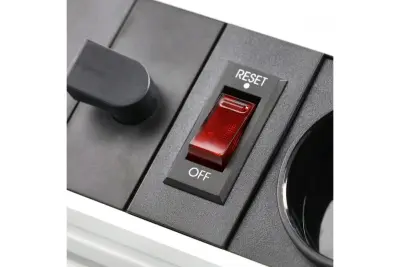 Indux Lift synkbar jordstift hvid køkken stikkontakt i arbejdsplade med belysning, 2 x USB og trådløs opladning 1208957837