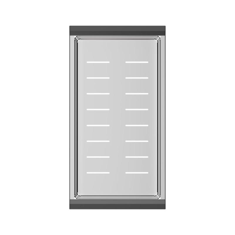 Quadri RVS afvoerbakje 38x20 cm voor de Durham gootstenen 1208957910