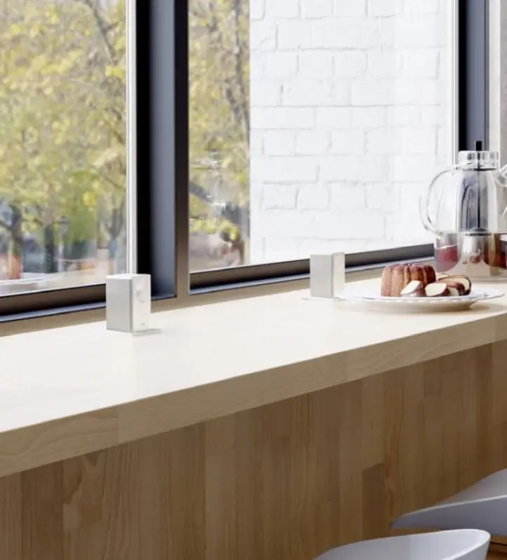 Indux Push udtrækkelig hvid jordet stikkontakt med 1xUSB A og 1xUSB C med rustfrit stål låg 1208957931