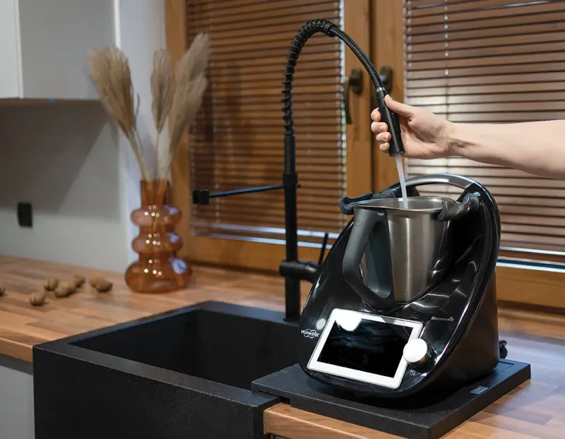 Aquadesign Unix granit opvaskest 35x35cm sort 1208958214