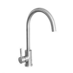 Ausmann Inox Round køkkenarmatur med drejelig tud, helt i rustfrit stål 1208958308