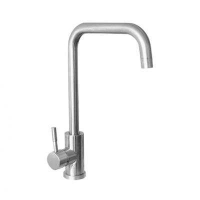 Ausmann Inox Square køkkenarmatur med drejelig tud, fuldstændig i rustfrit stål 1208958309