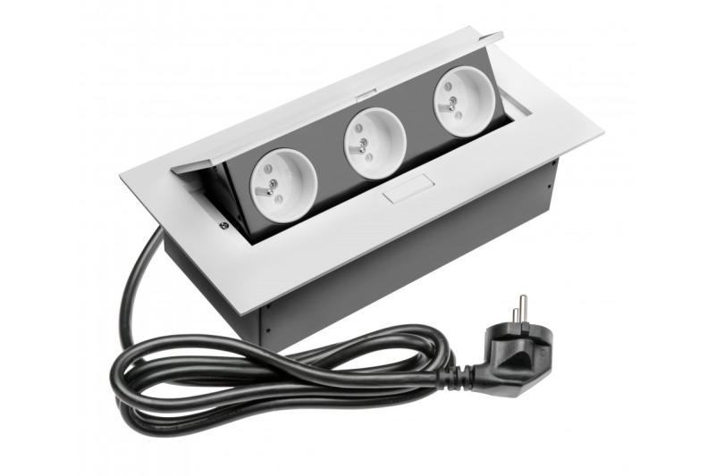 Rektangulær indbygget stikkontakt 1208958681