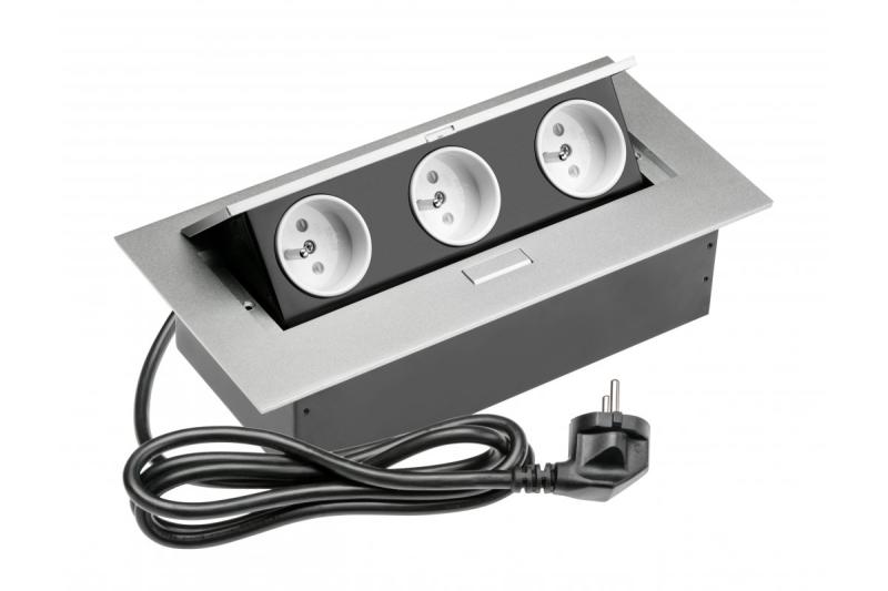 Rektangulær indbygget stikkontakt 1208958683