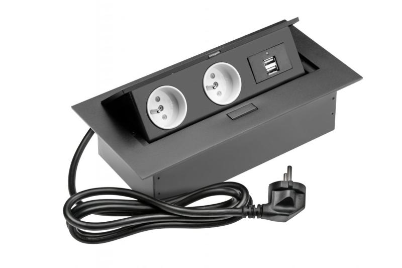 Rektangulær indbygget stikkontakt 1208958688