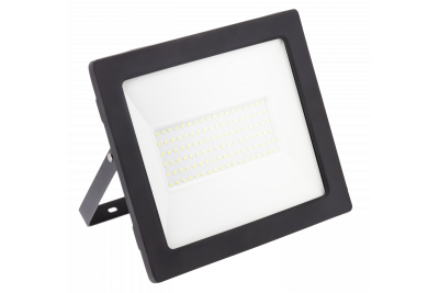 G-TECH LED projektør 100W, 8000lm AC220-240V, 50/60 Hz, PF>0,9, RA>80, IP65, 120°, 6400K, sort 1208959182